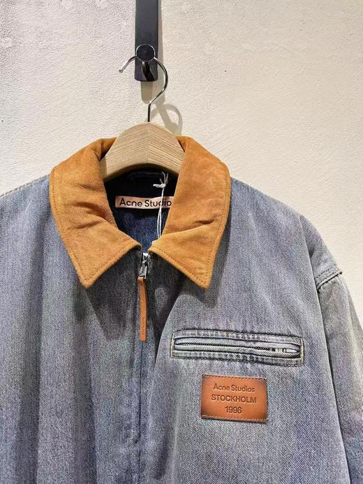 女款拉链牛仔外套la001 商品图2