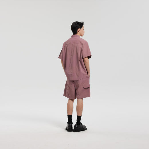 MODE COMMUTER | MC春季条感纹理梭织轻工装梭织短裤MCF122034B 商品图1