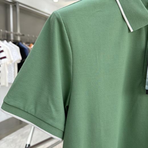 年轻时尚休闲请商务翻领短袖5A抗菌丝光棉T恤   MDH-3706 商品图5