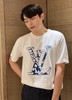驴家25ss滑雪系列裂纹提花针织短袖（DY） 商品缩略图0
