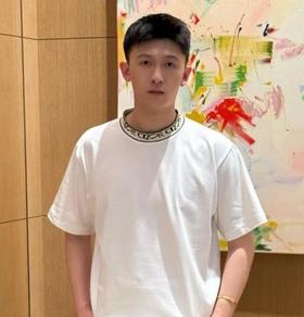 迪奥  25SS提花领短袖T恤 男女同款（DY）