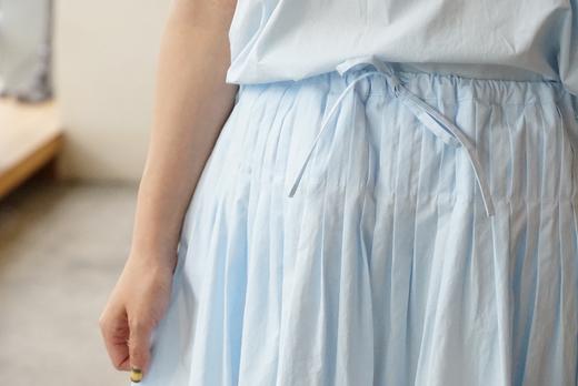 Atelier d'antan 细节感抽绳半身裙(3色可选) 商品图7