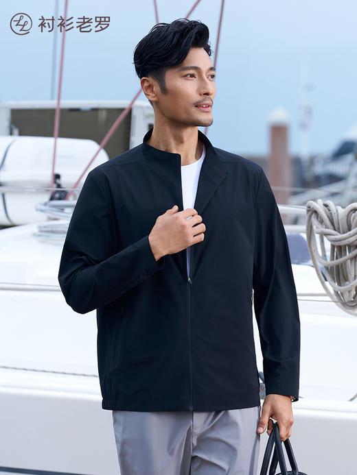 立领松紧带夹克外套261L7J535N[门店专款] 商品图2