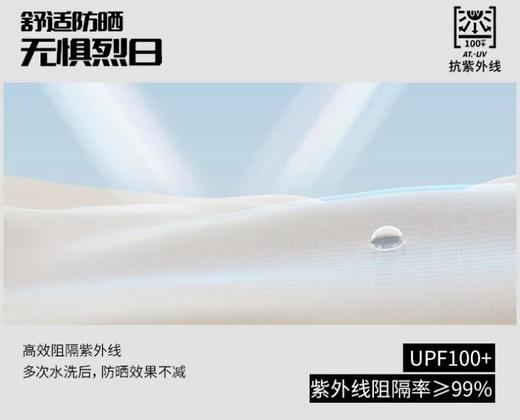 李宁镜面防晒服男女同款反光冰感舒适防晒运动风衣AFDV249-1 商品图2