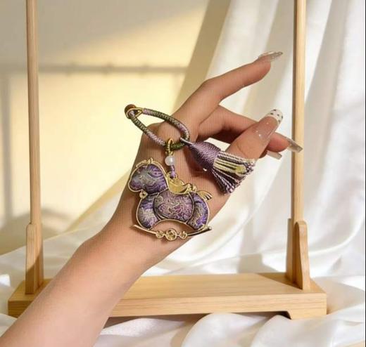 两件送帆布袋 可溯源 武当直发【起福礼 非遗宋锦包挂/钥匙扣】多种款式 开年必备 商品图2