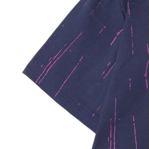 夏季高级感新款男士美式磨破倒三角圆领短袖T恤宽松潮流宽松上衣 商品图3