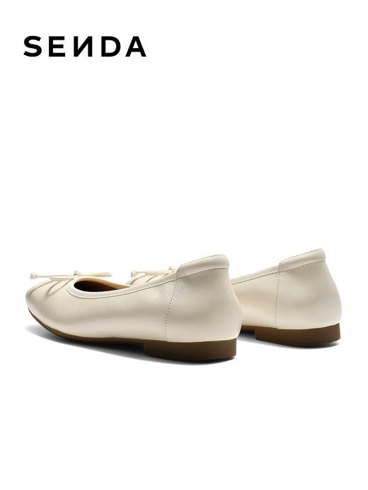 BF楼 森达蛋卷鞋2026新款超软羊皮平底浅口单鞋XYC01吊牌价799活动价399 商品图1