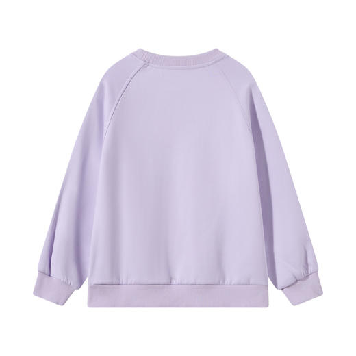 【MQD】童装女大童26春季新款儿童学院风甜美印花保暖长袖圆领卫衣 商品图3