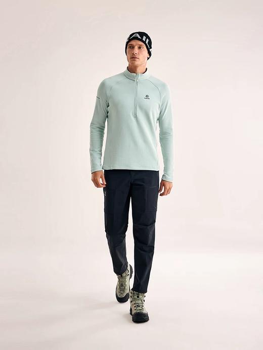 点此购买 凯乐石春季男士半拉链速干透气吸湿排汗功能长袖T恤 lhy 341269 商品图5