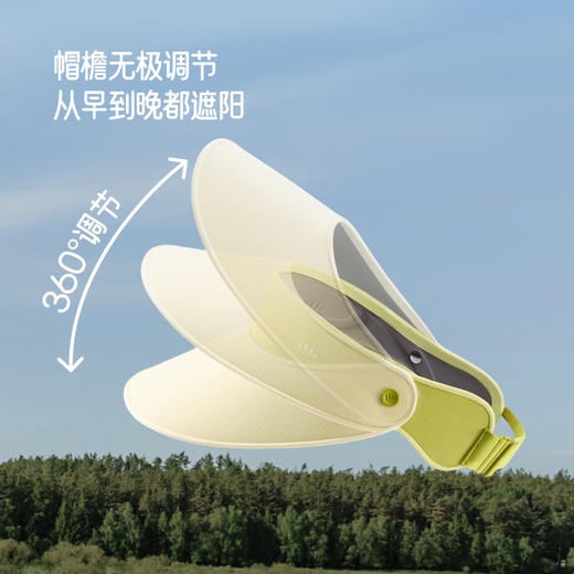 【26春夏新品】蕉下儿童运动轻薄天际防晒帽TS736 商品图3