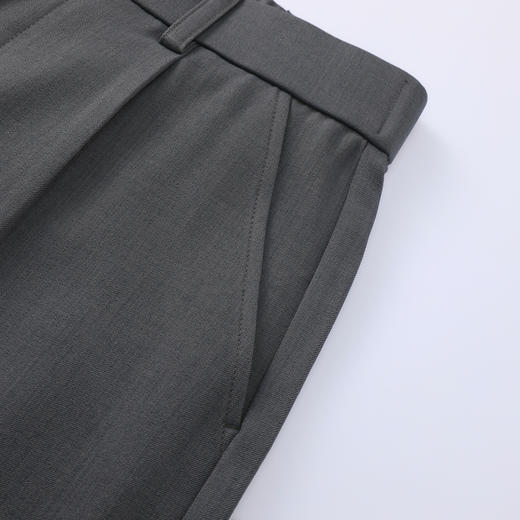 GXG男装26夏季简约商务休闲日常通勤西裤亲肤透气男式直筒休闲裤K&C 商品图10