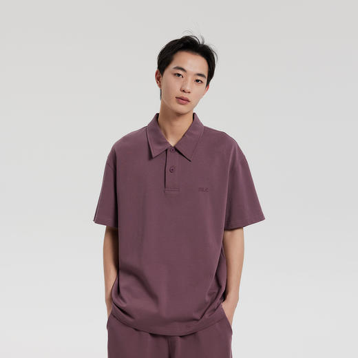 MODE COMMUTER | MC全棉优质精纺棉纱翻领短袖POLOMCF124045B 商品图2