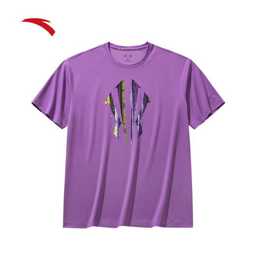 安踏凯里·欧文系列丨冰丝运动短袖男女同款夏季宽松t恤172621109 商品图0