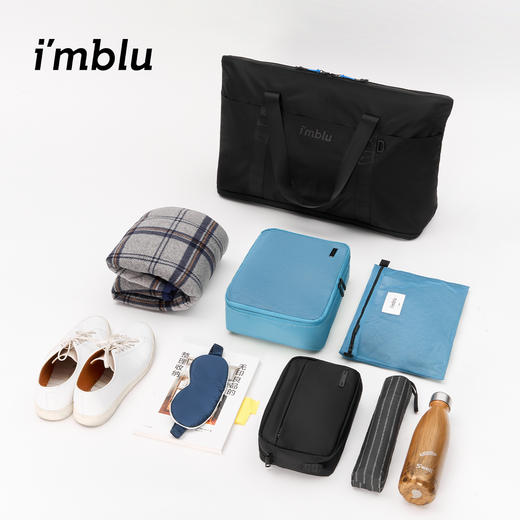 imblu大容量旅行包 便携防水 可折叠收纳 男女可用 商品图2