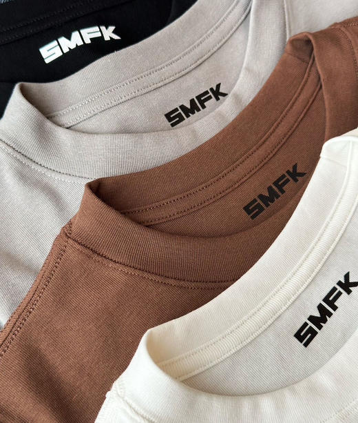 原单SMFK时髦十字标识短袖T恤2.26 商品图7