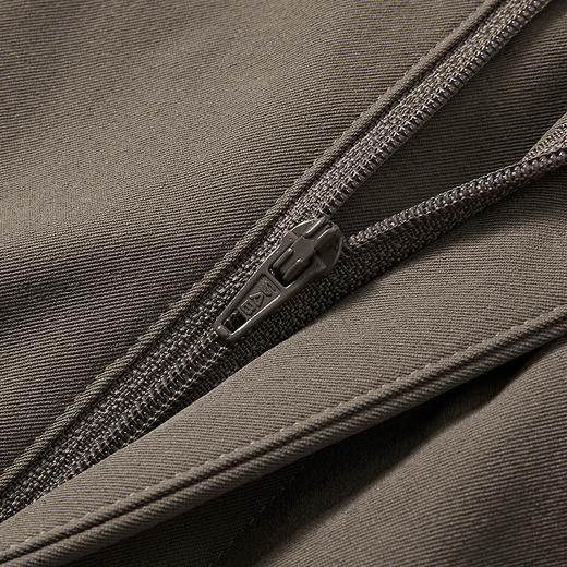 MODE COMMUTER | MC锦纶混纺全松紧腰亲肤斜纹宽松直筒型梭织长裤 商品图3