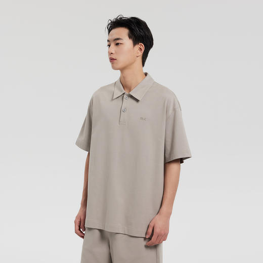 MODE COMMUTER | MC匹马棉微阔简约翻领短袖POLO 商品图1
