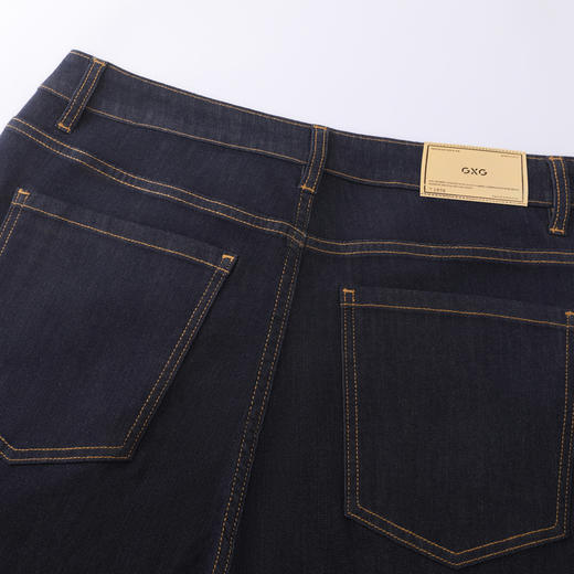 GXG男装26夏季复古水洗简约百搭舒适亲肤日常通勤锥形男式牛仔裤K&C 商品图11