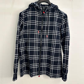 KITON 男士连帽外套 格子 UMC010H0864910000