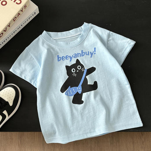 【提前开抢‼️ 39.9/任选3件起】太太太好看了‼️儿童短袖t恤纯棉73-160码女童夏装A类夏季童装新款男童上衣聚 商品图7