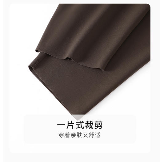 定制大码瑜伽裤【一周内发货】无痕高腰剪裁，不卷边，增加臀部空间容量，蹲起运动更舒适，面料抗皱防勾丝 商品图10