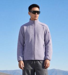 【自在抓绒外套】2026春季新品立领户外运动休闲加厚保暖抓绒衣开衫外套  1391