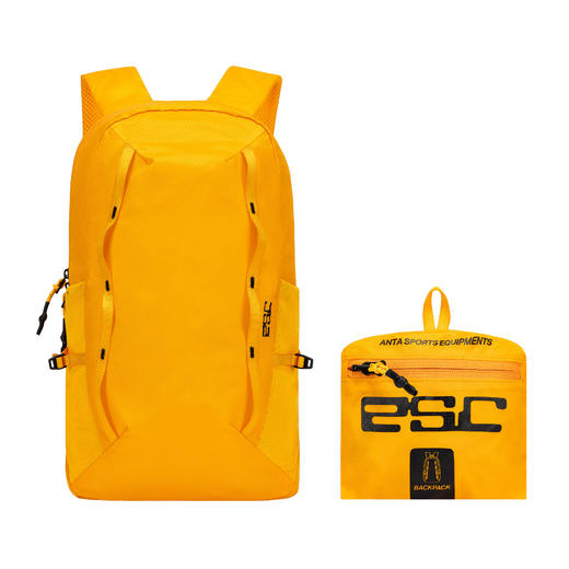 安踏可折叠收纳包运动双肩包便捷携带户外徒步登山包192626152 商品图5