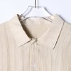 SDSA男装2026新款高贵轻奢法式复古风格宽松长袖衬衫褶皱百搭衬衫 商品缩略图1