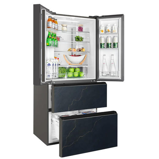 GREE格力 晶弘多门冰箱 466L -38℃超冻 风冷无霜 BCD-466WPFG/青墨岩 商品图3