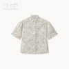 睫毛眼花边短袖印花上衣 商品缩略图3