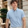 经典纯色百搭款液氨空气层珠地棉排湿透气POLO衫  XYD-5300 商品缩略图4