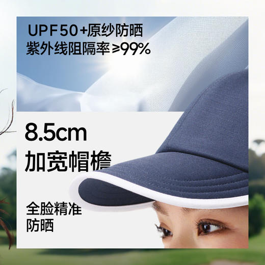 【蕉下女士轻量鸭舌防晒帽】轻量透气不闷汗 防晒遮阳显脸小 百搭出行四季可用（多色可选） 商品图4