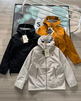 点此购买 可隆春秋季男女款硬壳压胶极简钢标户外抗风保暖冲锋衣 hbj 341406