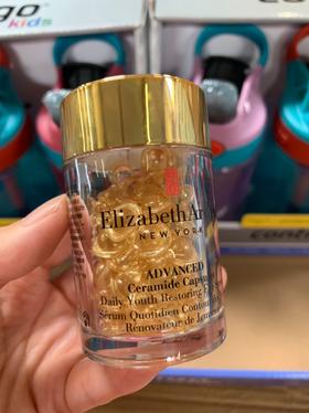 到手价398元 国现秒发 Elizabeth Arden伊丽莎白雅顿眼部黄金胶囊精华液60粒 美国采购，无中文标签，介意慎拍