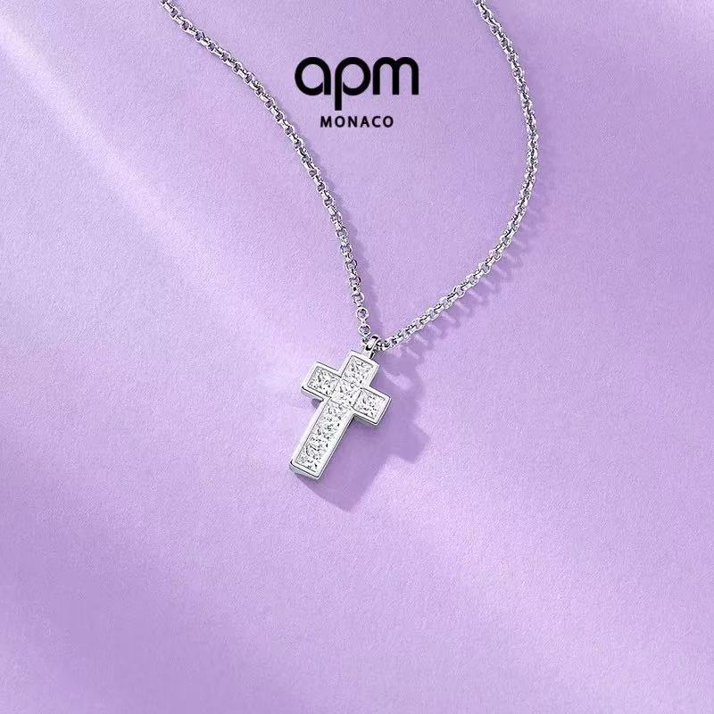【不退不换，介意勿拍】APM Monaco 项链  AC8298OX-F
