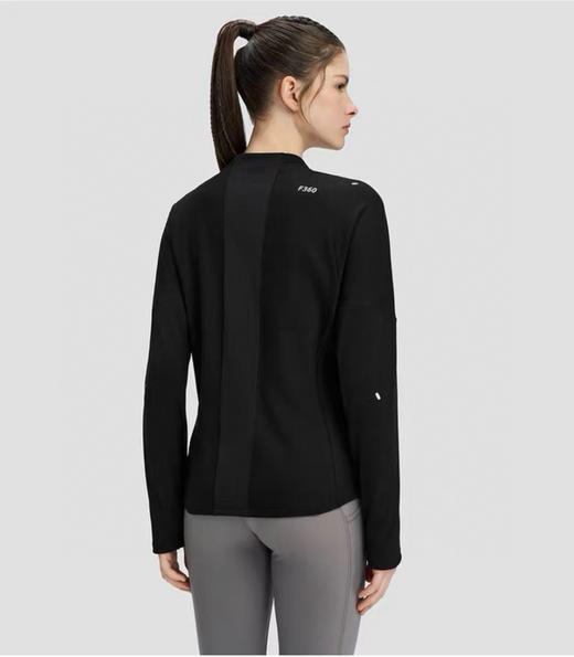 点此购买 迪桑特春秋季Running女士F360半拉链长袖T恤 LL 341286 商品图5