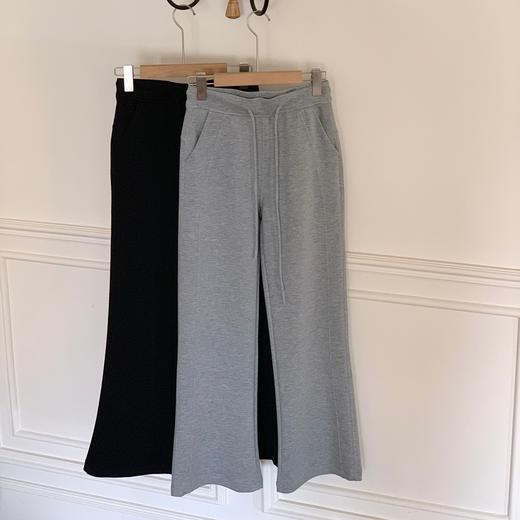 【奢姿好物】软到骨子里！【骆柒柒-Lu感天丝棉空气瘦瘦喇叭裤】触感如云般轻柔细腻，天丝莱赛尔成分吸湿透气强，翘臀提拉腰线利落又立体，微喇叭裤型显身材不紧绷 超显瘦！ 商品图2