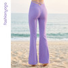 凡圣瑜伽曼妙无裆线喇叭长裤 FY16901 商品缩略图7