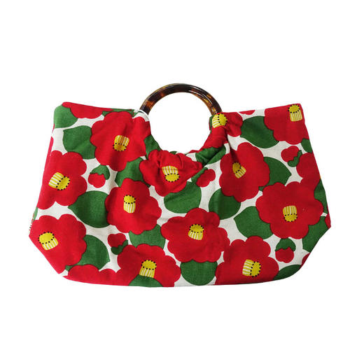 HUJI祤集Noble手提包插画茶花系列 商品图0