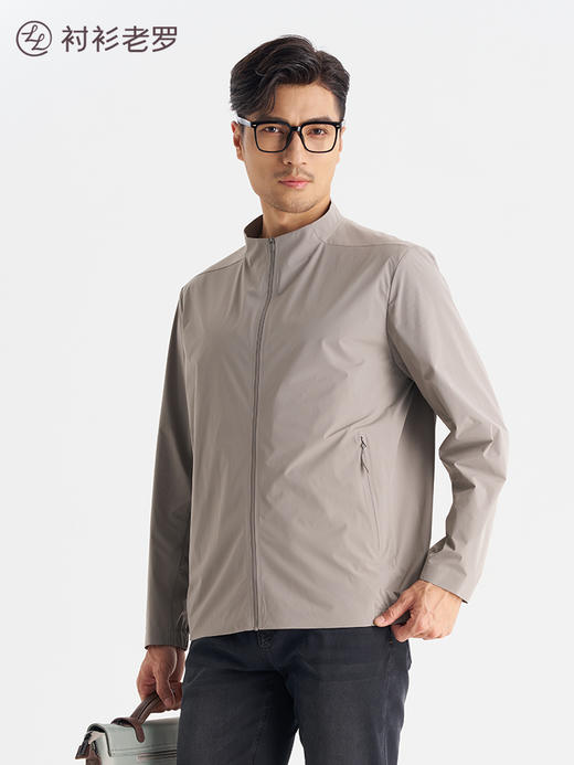 立领松紧带夹克外套261L7J535N[门店专款] 商品图0