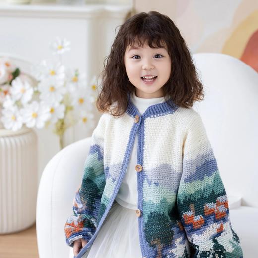 苏苏姐家雪乡开衫手工diy编织钩针驼颜毛线团亲子衣服材料包 商品图1