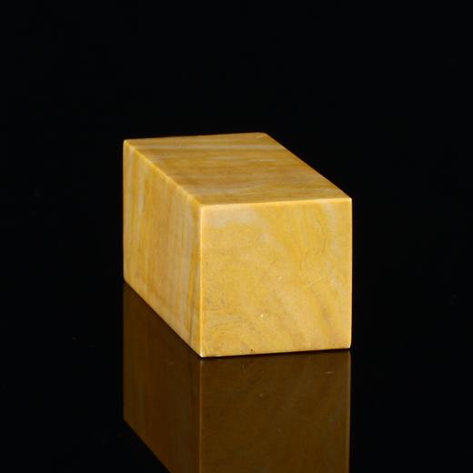 孤品17863木纹石如意钮方章落款章礼品章2.0*2.0*5.8cm 商品图3