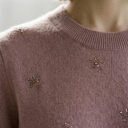 PALUOPO/PL圆领女衫ET23083R/约重120g帕罗 商品图5