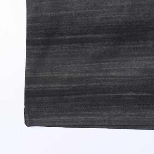 SDSA男装2026新款潮牌复古风肌理短袖男女同款条纹宽松圆领T恤 商品图3