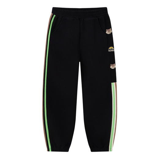 【MQD】童装男大童卡通条杠运动卫裤26春季新款学院风儿童针织运动裤 商品图4