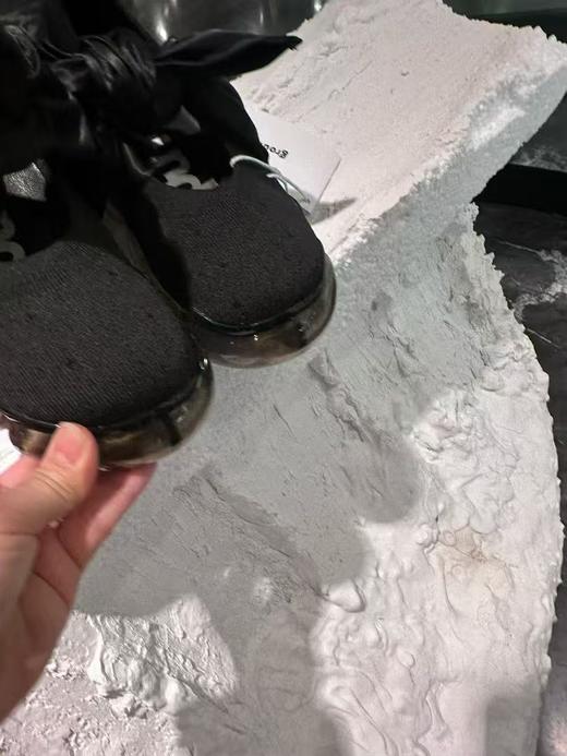 女款蝴蝶结绑带休闲鞋he 商品图3