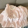 儿童云朵棉家居服套装春夏款女童休闲花边开衫睡衣宝宝卡通空调服90-170 商品缩略图1
