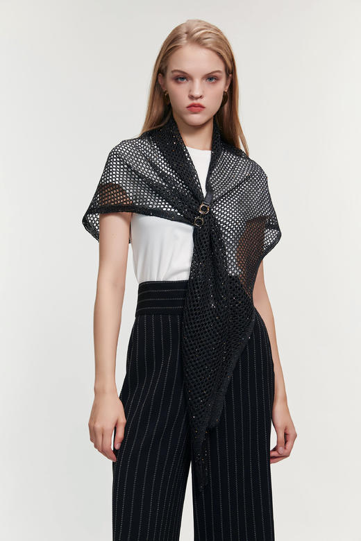 SAFICOO  时尚百搭 设计感极强 多功能披肩 商品图1