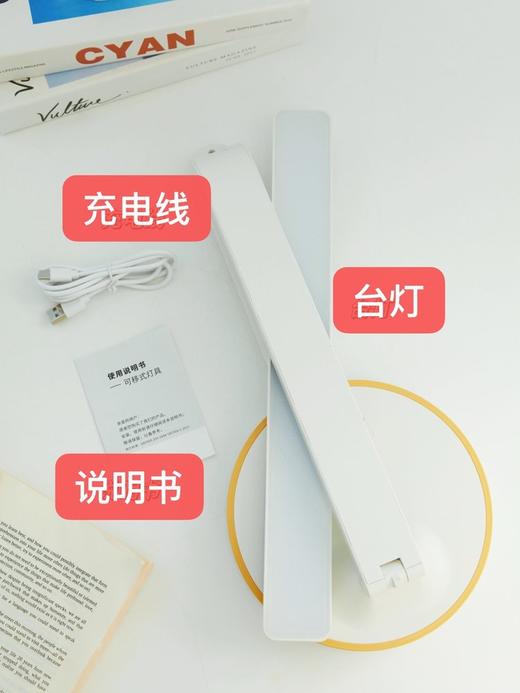 【多妈团购 塞尔兰斯·便携式折叠护眼台灯，赠送可拆卸双笔筒】开学季福利 看书 学习必备！央视CCTV推荐品牌！奥运冠军代言❗全光谱、无眩光、RG0级无蓝光，真正保护孩子眼睛-东橙 商品图11