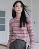 老米优品🎈春季上新！《10%绵羊毛🌈渐变彩虹色微镂空针织衫》 把彩虹穿在身上  多巴胺渐变色调   10%羊毛精纺针织 商品缩略图3